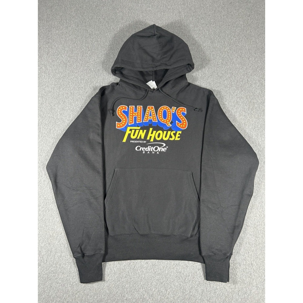Champion Reverse Weave Shaq's Fun House Credit One Bank Hoodie Size Large‎